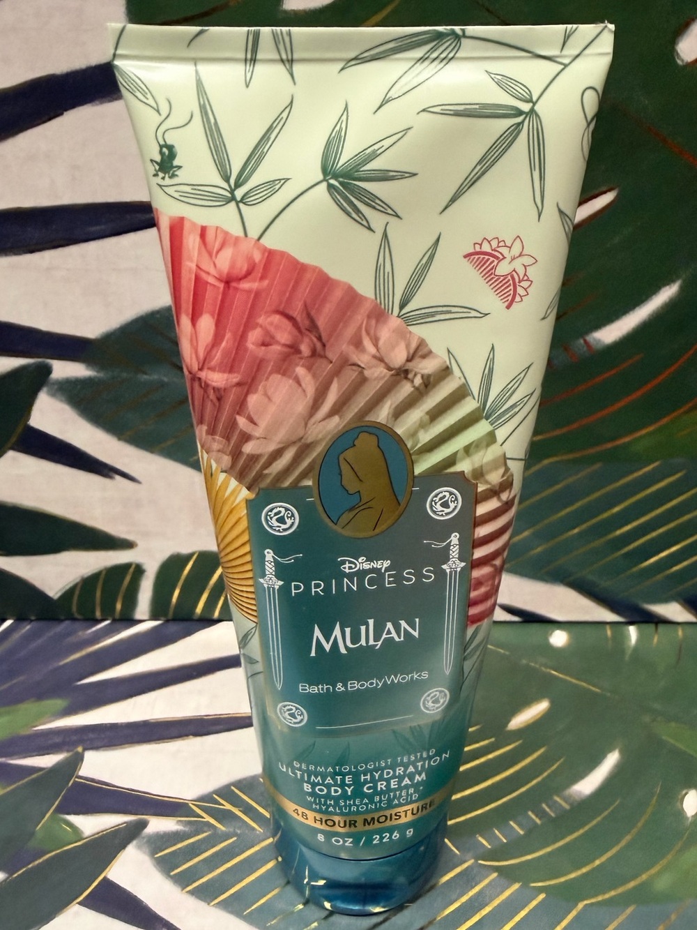 Bath & Body Works Disney Princess Mulan Body Cream 8 oz Limited Edition